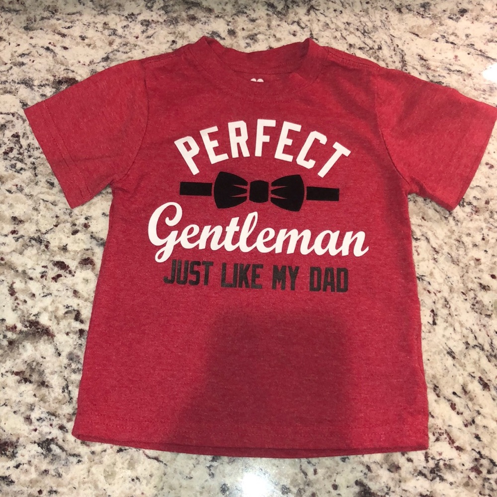 Toddler Boys Perfect Gentleman T-Shirt 3T